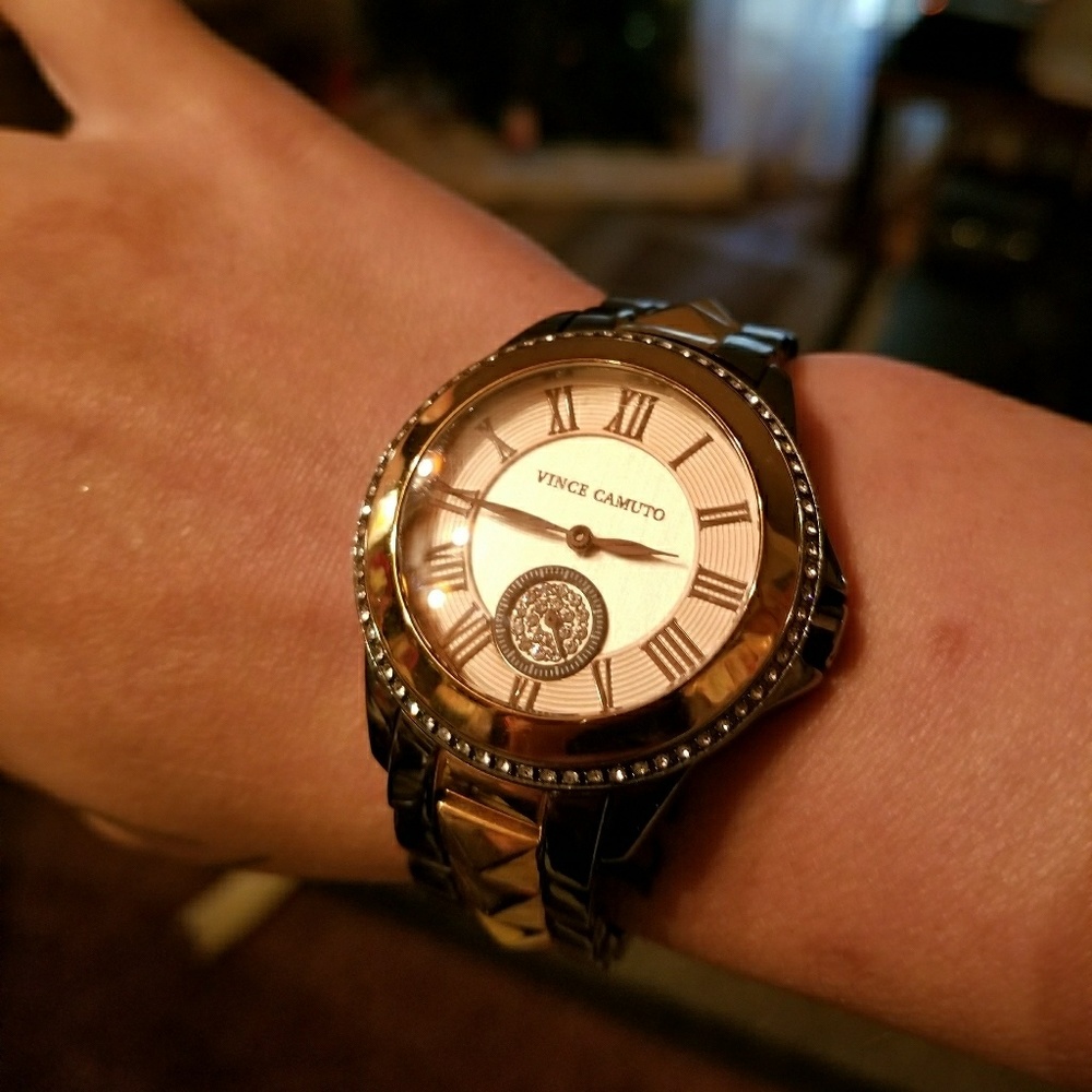 Vince Camuto Rose gold watch